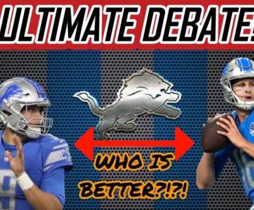 Matt Stafford Vs. Jared Goff! Who Is The Better Detroit Lions QB?