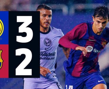 Club America 3-2 FC Barcelona | FULL MATCH