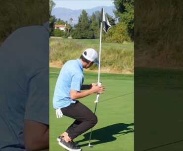 Epic Putt for My Record-Breaking Round! #golftips #golf #golfinggame