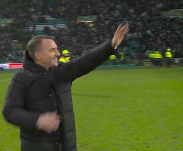 Celtic 2-1 Rangers | Post match celebrations