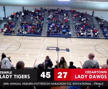 GIRLS BASKETBALL: Cedartown Lady Dawgs vs. Temple Lady Tigers