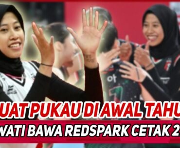 MEGAWATI BIKIN GEMPA DI AWAL 2024🔥 RED SPARKS PECAHKAN REKOR KEMENANGAN DENGAN AKSI SPEKTAKULER❗