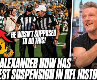 Packers Suspend Jaire Alexander For Doing Coin Toss Without Team Naming Him Captain?! | Pat McAfee