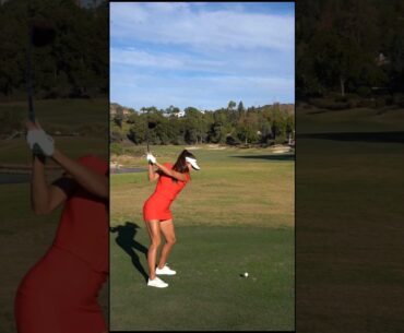 Karol Priscilla #golf #golfswing #shorts