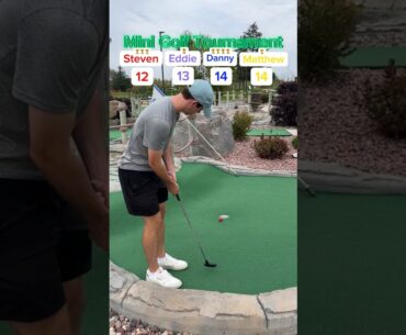 Mini Golf Tournament #13 | Hole 6 #minigolf #minigolfcourse #golf #miniputt #puttputt #missinglinks