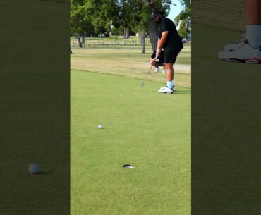 These are the type of putts that separate the men from the boys #golf #golfswing #golftips #golfer