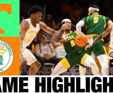 #5 Tennessee vs Norfolk State Highlights | NCAA Men's Basketball | 2024 College Basketball