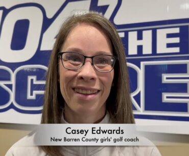 Casey Edwards is the new Barren County girls' golf coach 122723