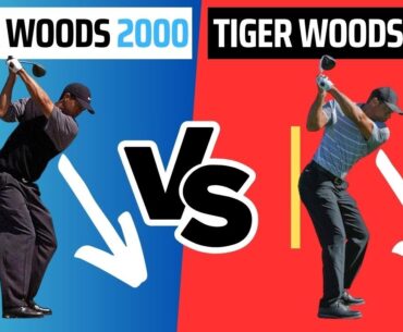 Tiger Woods 2000 Vs Tiger Woods 2023 Swing Analysis Slow Motion