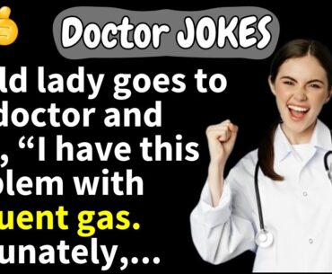 🤣Best Jokes Of The Day! - An old lady goes to the doctor and says,...  | #jokes #comedy #loljokes