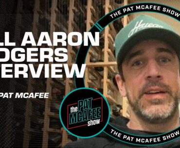 Aaron Rodgers on New Year's reflections, officiating & Russell Wilson benching | The Pat McAfee Show