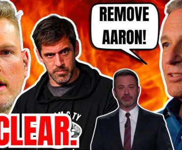 NUCLEAR! Disney CEO Could FORCE Aaron Rodgers OFF Pat McAfee's Show after Jimmy Kimmel's MELTDOWN!