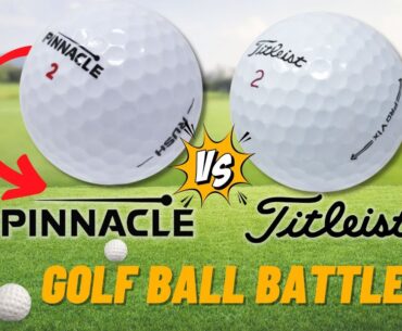 $1 golf ball BETTER than a PRO-V 1 in this golf ball review? #golf #golfball