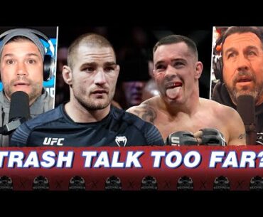 Is the Trash Talk in MMA Going Too Far? | WEIGHING IN CLIPS