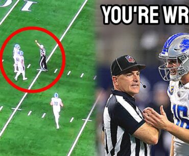 Huge Drama Ensues As Video Possibly Show NFL Refs Rigging The Ending Of Lions vs Cowboys Game