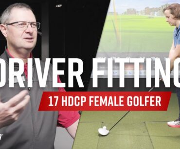 DRIVER FITTING for 17 HANDICAP GOLFER | Mid-Handicap Club Fitting