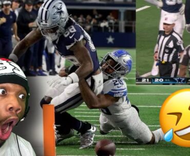 Detroit Lions vs. Dallas Cowboys | 2023 Week 17 Game Highlights| OkayRickk Reacts