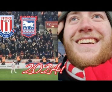 NEW YEARS DAY DRAW! | Stoke City Matchday VLOG vs Ipswich Town