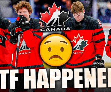 WTF HAPPENED TO TEAM CANADA? 2024 WORLD JUNIOR TEAM DISASTER… (LOSS VS CZECHIA, TOP NHL PROSPECTS)