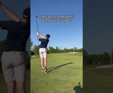 WHAT IS WRONG WITH THIS VIDEO? #golf
