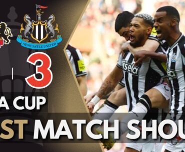 NUFC LIVE FA CUP MATCH REACTION | Sunderland 0 - 3 Newcastle United