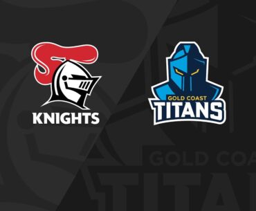 NYC U20s | Knights v Titans | Round 24, 2016 | Full Match Replay | NRL