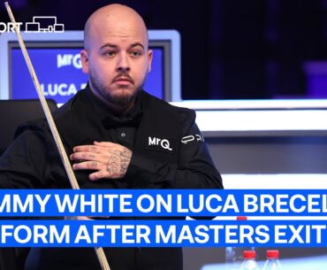 "HE IS STRUGGLING" - Jimmy White discusses Luca Brecel's recent poor form after 2024 Masters exit 🙁