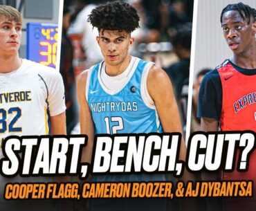 Who’s The #1 Player In ALL OF HS HOOPS ⁉️👀 Cooper Flagg, AJ Dybantsa, or Cameron Boozer 😳🔥
