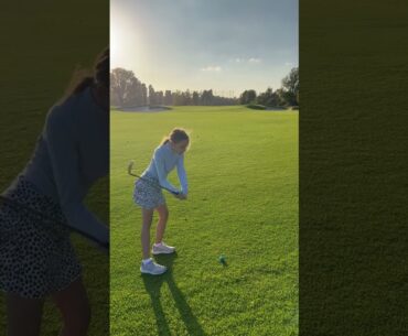 Golf Day!🤩❤️⛳️#golf #golfing #golfgirl #chipping #ladygolfers #girlpower