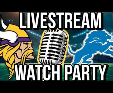 Vikings VS Lions Watch Party