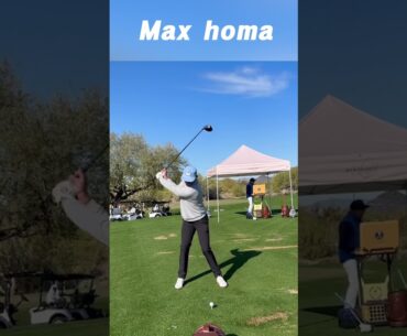 PGA Nice Guy "Max homa" Perfect Swing Motion & Slow Motion 2024