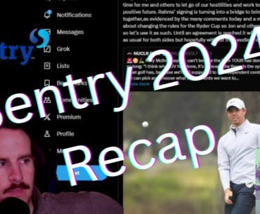 The Sentry 2024 Recap, #Golf News, and ONE golf goal for 2024!