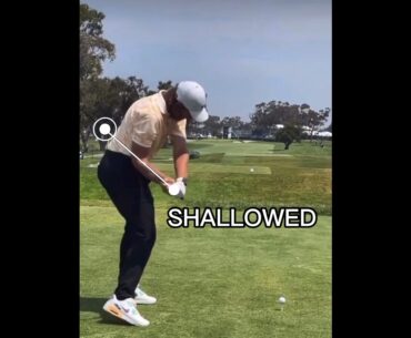 Tommy Fleetwood - Driver Slow Motion #golf #golfswing #youtubeshorts