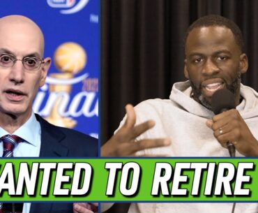 Adam Silver convinced Draymond Green to not retire after Jusuf Nurkic incident & suspension