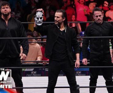 Sympathy for the Devil? Adam Cole addresses his actions at Worlds End! | 1/3/24, AEW Dynamite