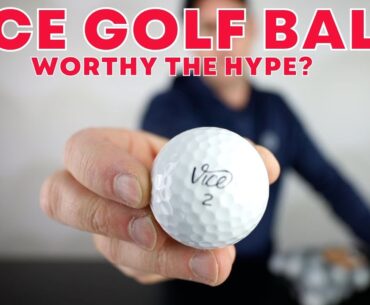 Vice Golf Balls - Making a Noise and Worth a Try #vicegolf