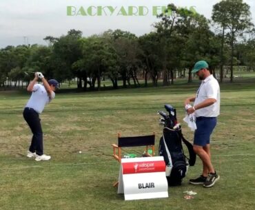 Zac Blair Golf Swing on the Driving Range Valspar Championship 2023