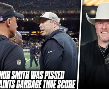 Artie Smith Was PISSED After Saints Scored Garbage Time TD, Fired Hours Later | Pat McAfee Reacts