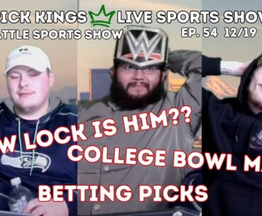 Mafia Pick Kings: Great UFC 296 Review, CFB Bowl Games in Action & BIG MNF Upset!