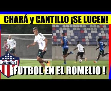 JUNIOR de BARRANQUILLA YIMMI CHARA y Victor CANTILLO SE LUCEN PRIMER ENTRENO FUTBOL