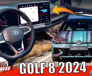 Golf 8 2024 : La GTi Dévoile Enfin l'Intérieur !! | PJT Express