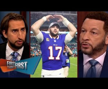 FIRST THINGS FIRST | Nick Wright reacts Bills improve to 11-6 with 21-14 win over Dolphins