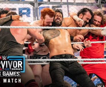 FULL MATCH — McIntyre, Owens & Brawling Brutes vs. Bloodline — WarGames Match: Survivor Series 2022