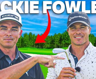 Rickie Fowler Gives Me A Lesson