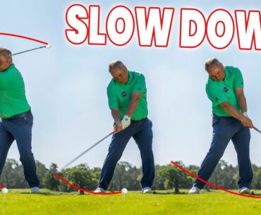 I STOPPED Rushing My Downswing With This Backswing Trick