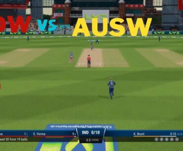 INDIA VS AUSTRALIA WOMENS 1st t20 match today cricket live match indw vs ausw #tossupdate