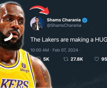 The Lakers Are Making a Major Change