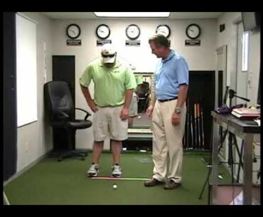 Putting in 2011: Determining Stance Width for PGA Tour Professional, Kevin Stadler