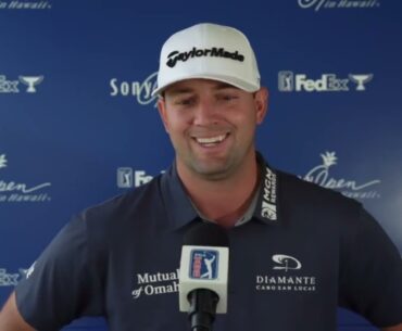 Taylor Montgomery Thursday Flash Interview 2024 Sony Open In Hawaii