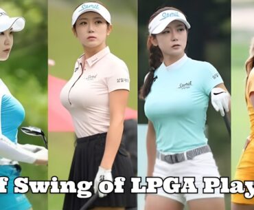 Most Powerful Golf Swing of LPGA Players #secretgolftour  @secretgolftour
